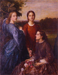 Lady Lothian and her sisters, Lady Adelaide Talbot (Countess Brownlow) and Lady Gertrude Talbot (Countess of Pembroke)