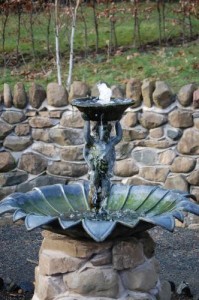 Dene Garden fountain